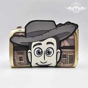 Loungefly Disney Pixar Toy Story Woody Puppet Flap Wallet